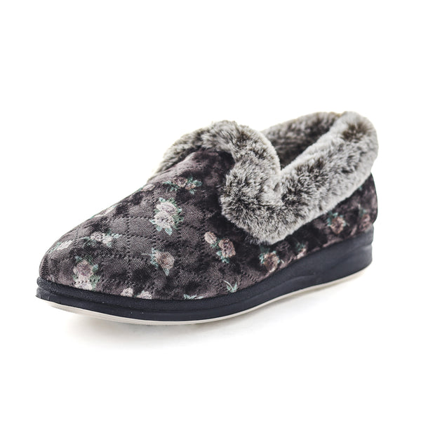 Emille Slippers - Mushroom Floral