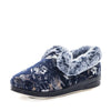 Emille Slippers - Navy Print