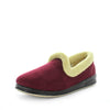 Emille Slippers - Burgundy