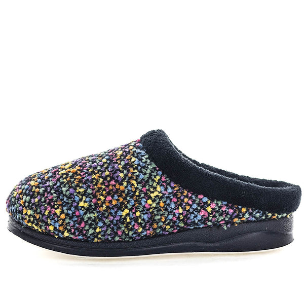 Endy Slippers - Black Multi