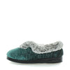 Eriana Women's Slippers - Green Metallic