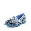 Erica Slippers - Blue/Yellow