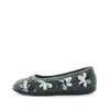 Espera Slippers - Dark Grey Embroidery