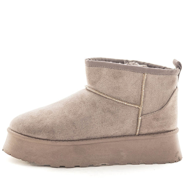 Esra Slippers - Taupe