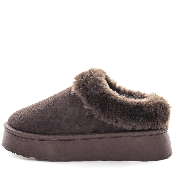 Essie Slippers - Chocolate