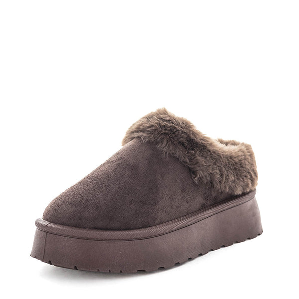 Essie Slippers - Chocolate