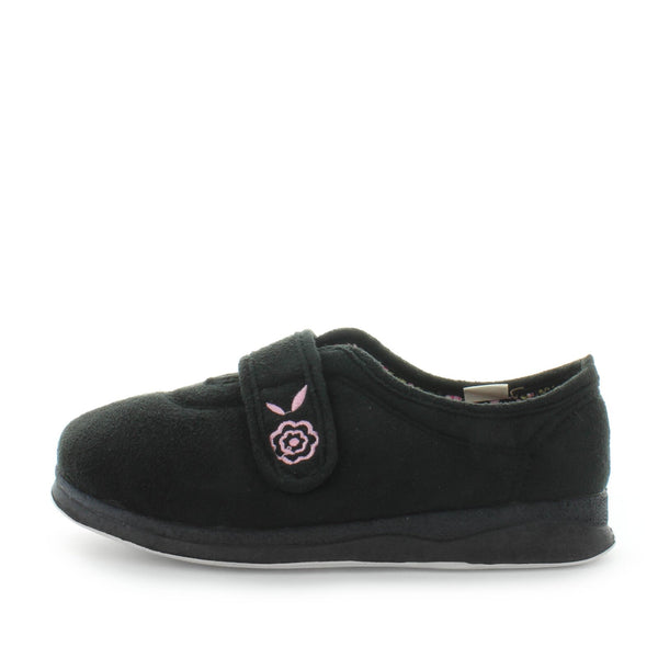 Edythe Slippers - Black