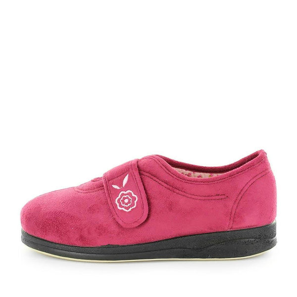 Edythe Slippers - Cerise
