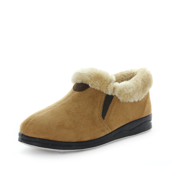 Elivia Bootie Slippers - Chestnut