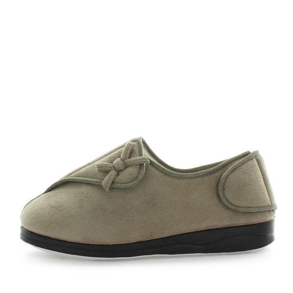 Elnora Slippers - Taupe