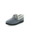 Emille Slippers - Blue Knit