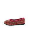 Enila Slippers - Red Floral