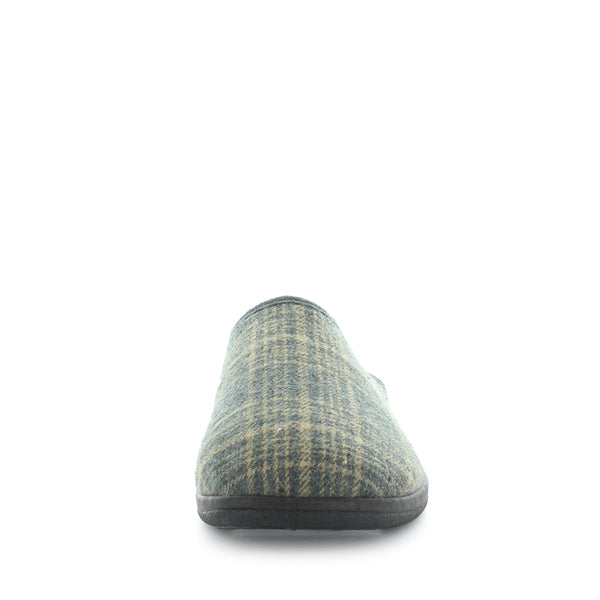 Errol Slippers - Grey Check
