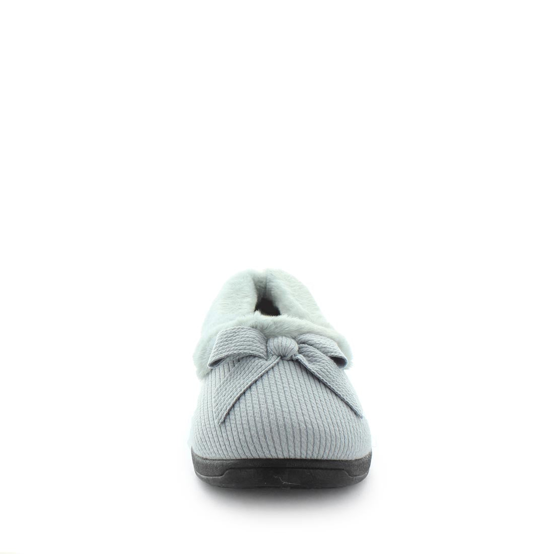 Load image into Gallery viewer, Electra by panda slippers, women&amp;#39;s slippers, women&amp;#39;s comfort slippers, Ballet slippers with a cute bow like feature, warm lining and sock with a flexible and durable outsole. women&amp;#39;s comfort warm slippers, ladies slippers
