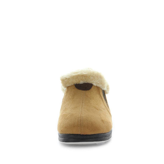 Load image into Gallery viewer, Elivia by panda slippers  - comfort slippers - women&amp;#39;s slippers - boot style slippers - slipper boots - fur collar and fur lining slipper with warm and comfy fit and twin gussets for easy slip on and off

