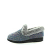 Emille Slippers - Blue Knit